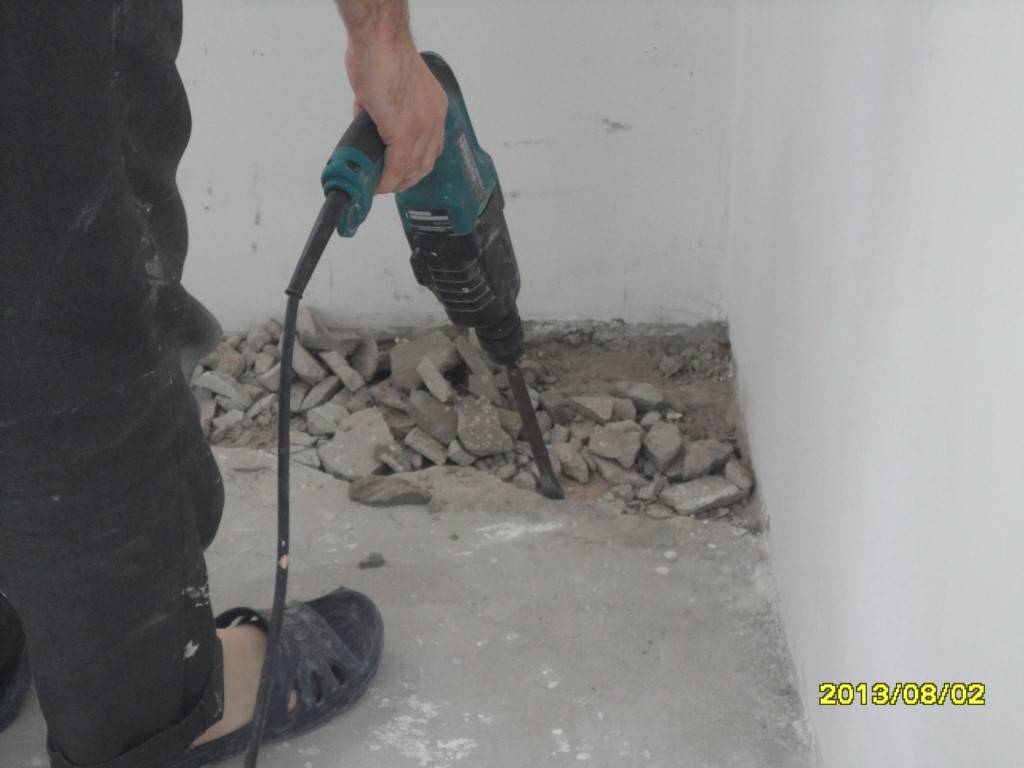 Как убрать лишний слой бетона? - it-ликбез