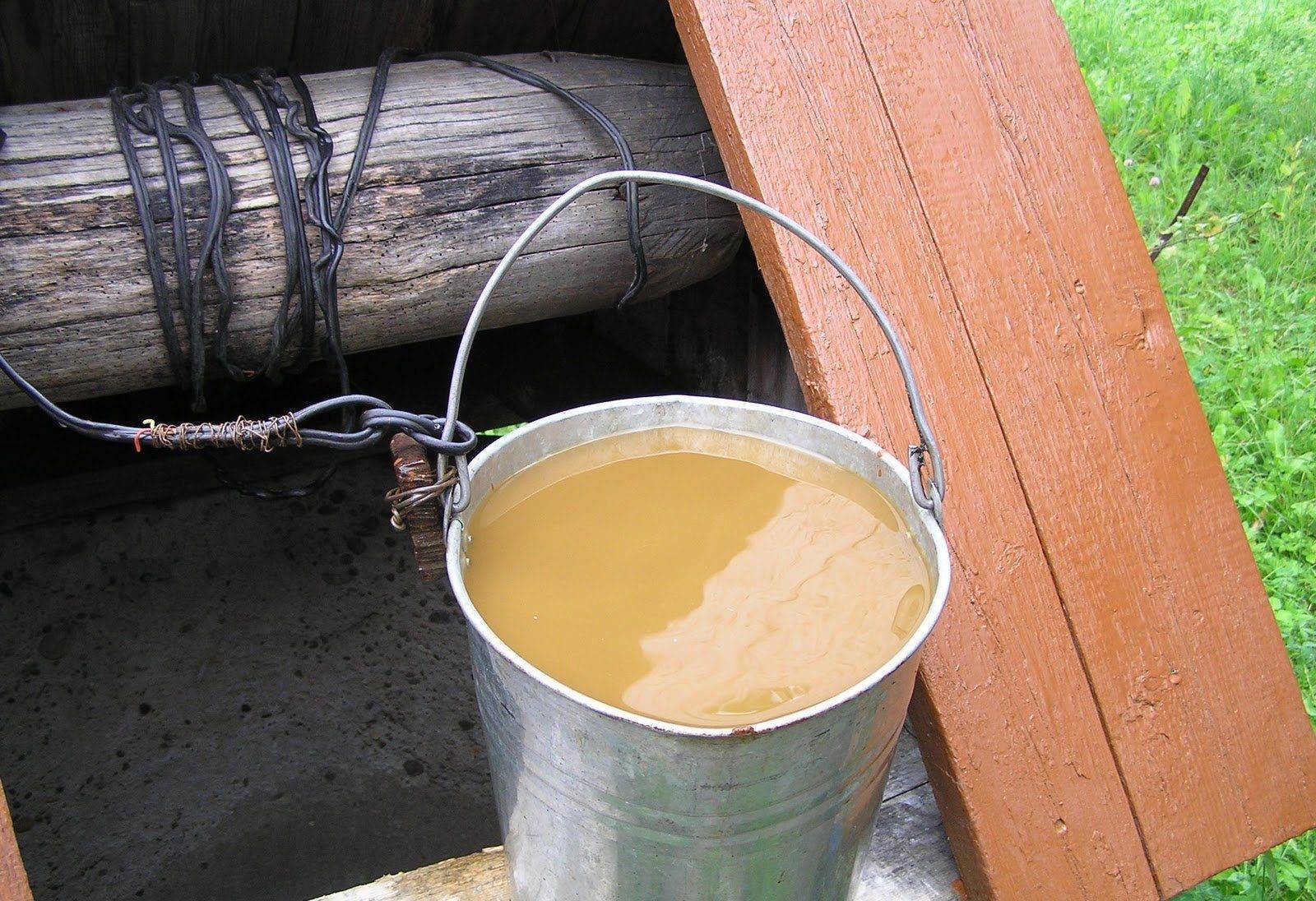 Причины и устранения жёлтой воды из скважины