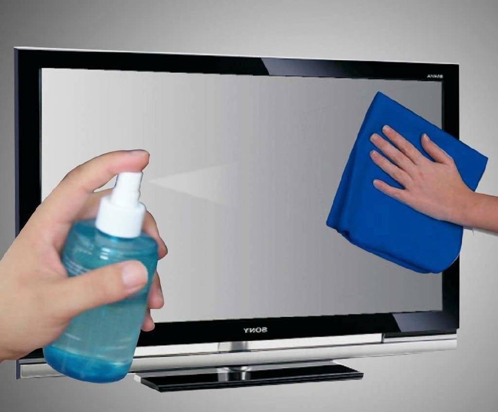 Чем протирать телевизор led - особенности ухода за экраном
