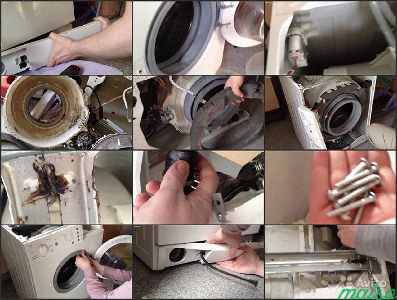 Ремонт стиральной машины своими руками: обзор возможных поломок и способов их устранения