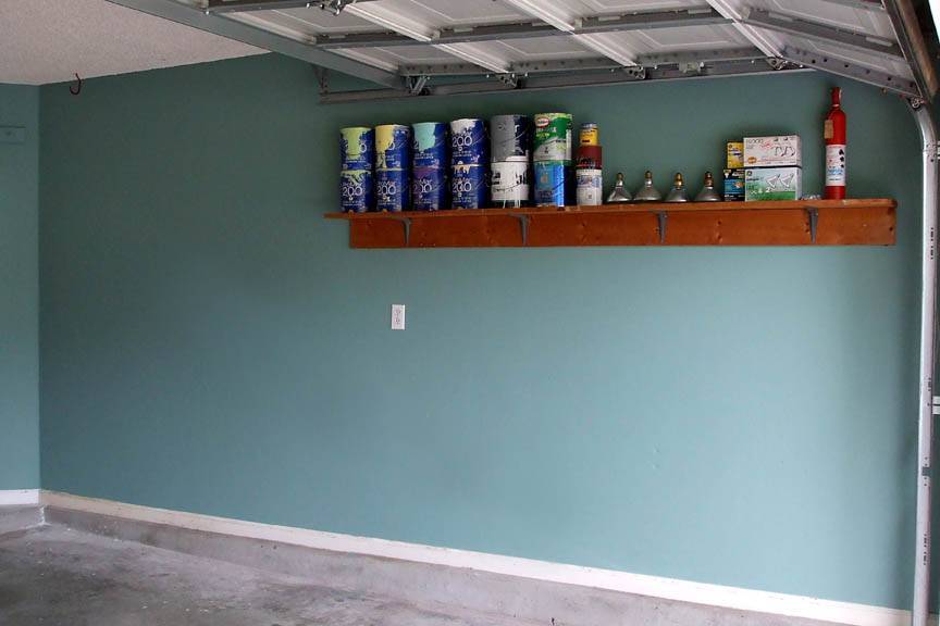 Какую краску выбрать для окрашивания стен в гараже?