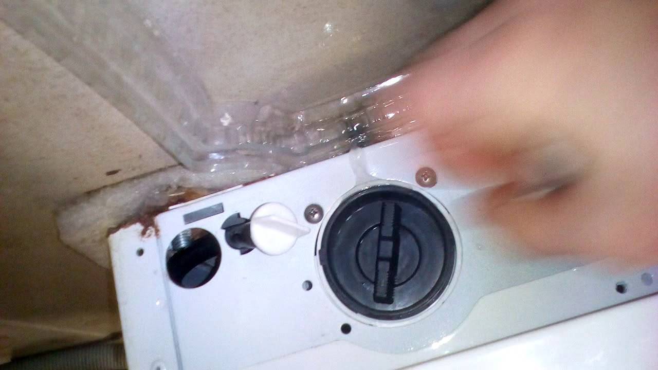 Не работает отжим в стиральной машине индезит