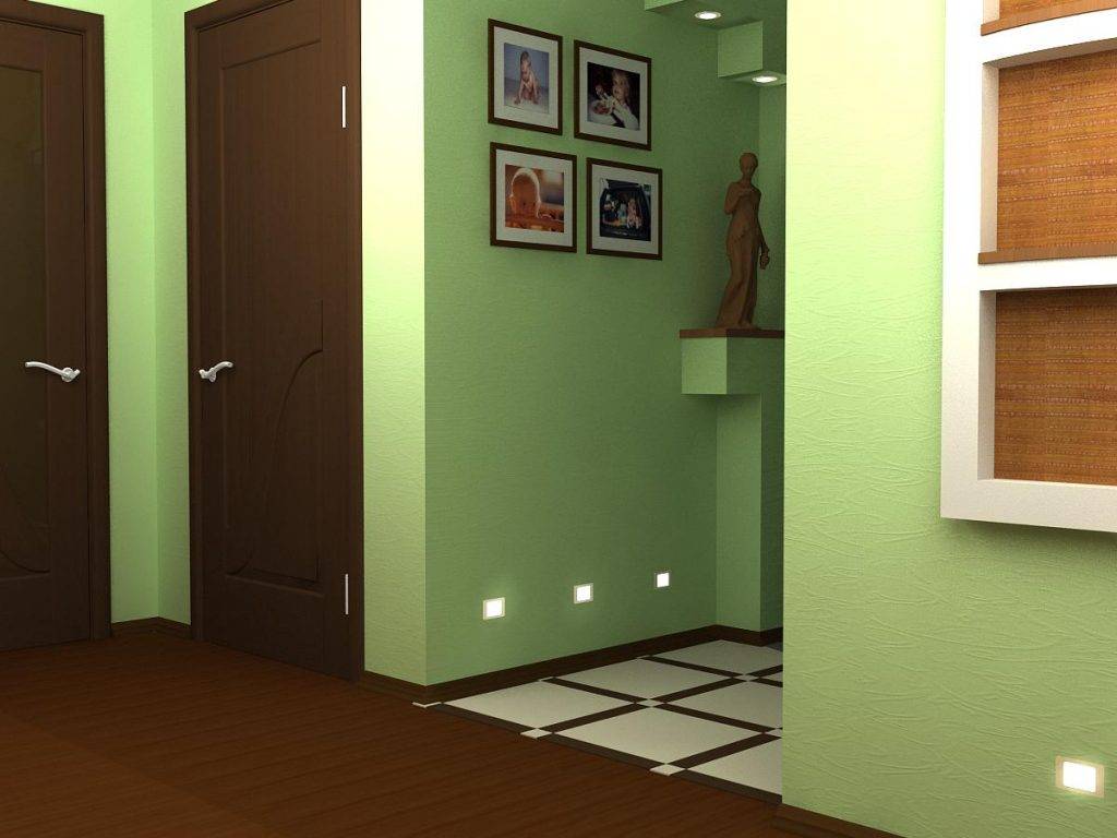 Каким цветом покрасить стены в коридоре: классификация отделочных вариантов, выбор оттенка, инструкция начинающему дизайнеру