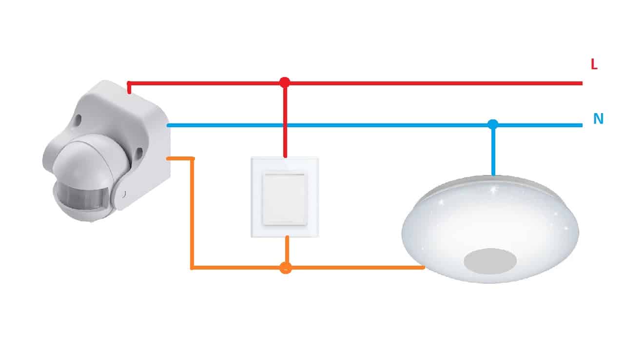 Выключатель света с датчиком движения: как выбрать и подключить