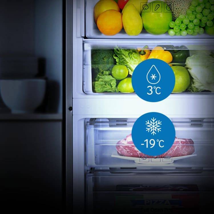 Какая температура должна быть в холодильнике и в морозилке
