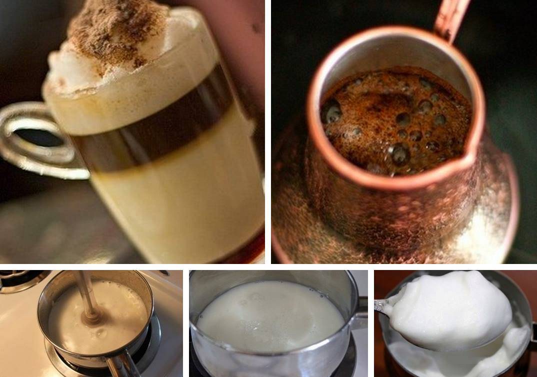 Технология приготовления капучино в кофейне