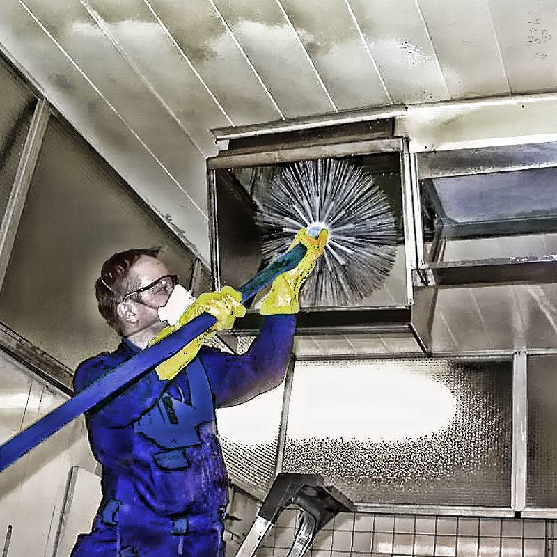 Чистка вентиляции в многоквартирных дома: чистка воздуховодов