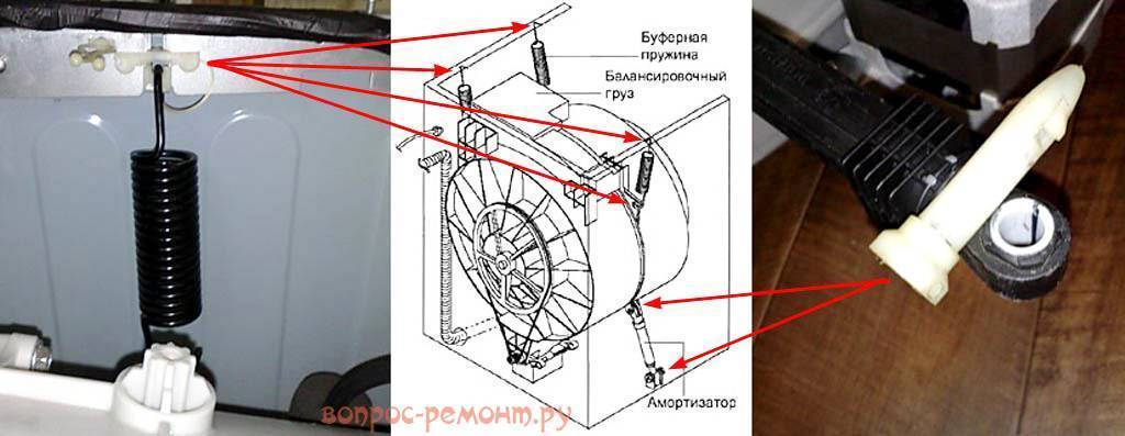 Ремонт амортизатора стиральной машины своими руками