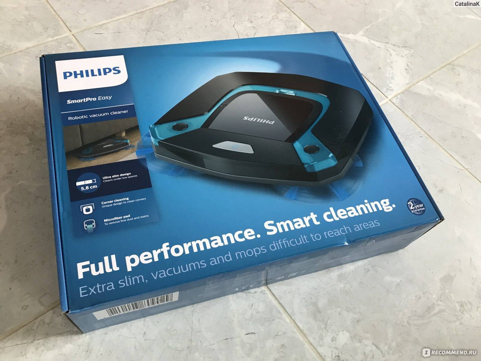 Обзор робота пылесоса Philips SmartPro Easy FC8794: про веник и швабру можно забыть!