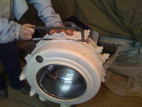 Разборка барабана стиральной машины своими руками