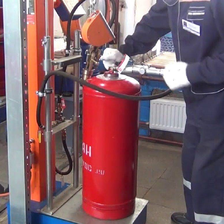 Правила заправки бытовых газовых баллонов - пожарная безопасность