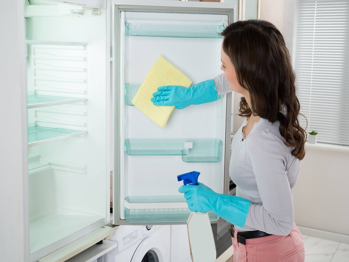 Чем мыть холодильник внутри и снаружи от запахов и разводов