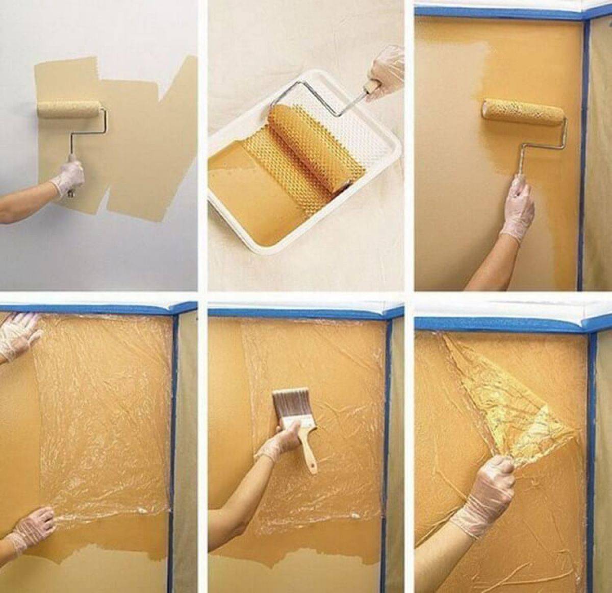 Покраска стен - правильное нанесение покрытия своими руками (90 фото)