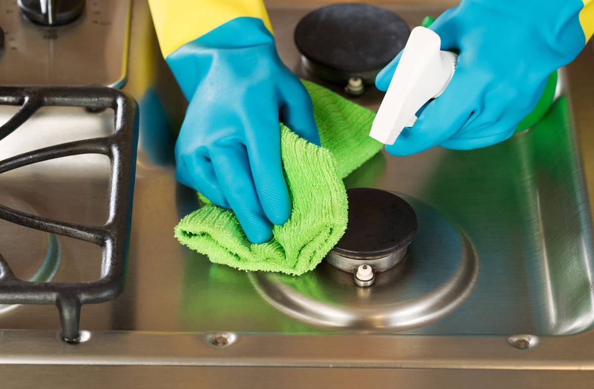 Как почистить ручки газовой плиты в домашних условиях