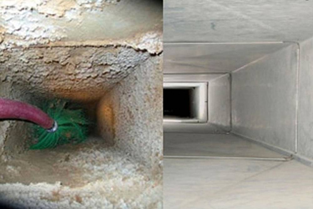 Чистка вентиляции: прочистка шахты в многоквартирном доме - точка j