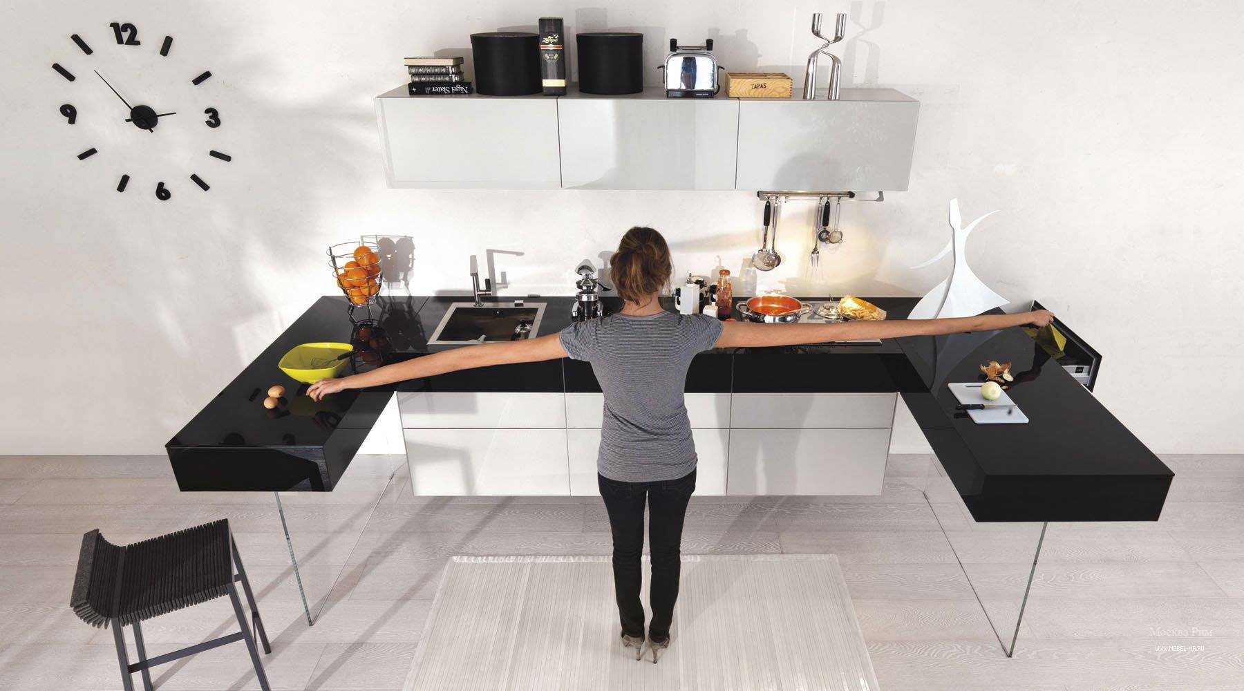 Рабочий треугольник на кухне: правило по расположению плиты, мойки, холодильника