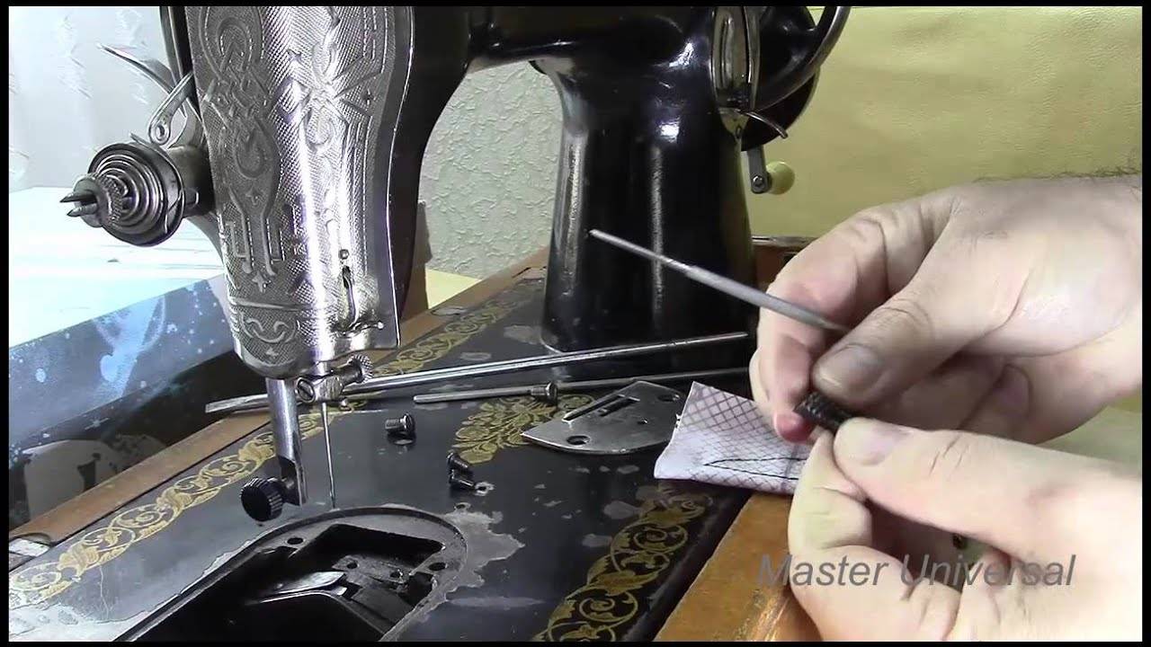 Несложный ремонт швейной машины