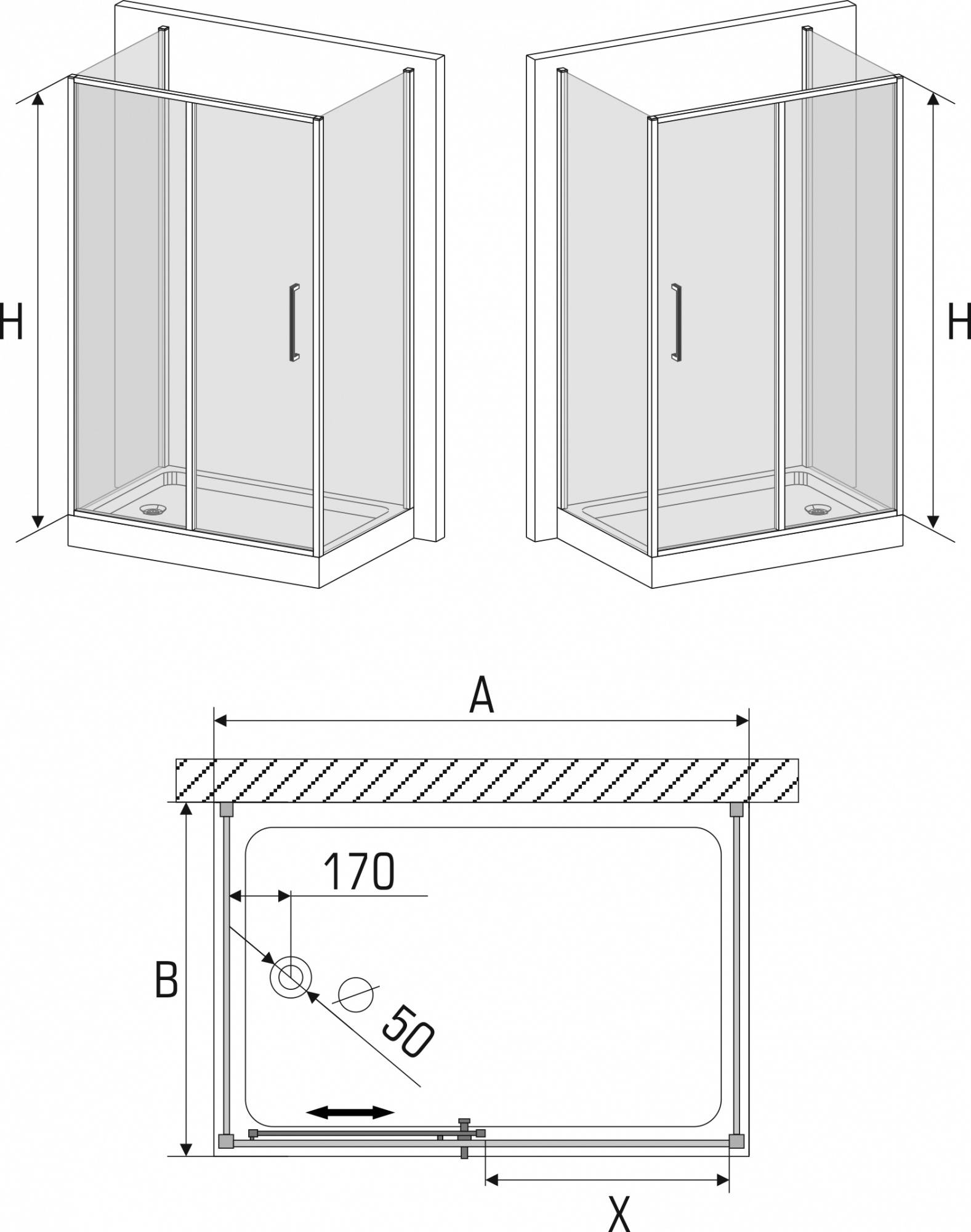 Типовые размеры душевых кабин: основные стандарты