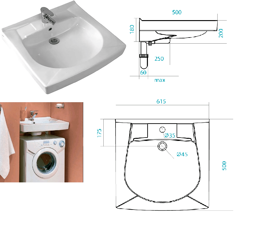 Как правильно установить раковину над стиральной машиной - советы по выбору и пошаговая инструкция с фото и видео