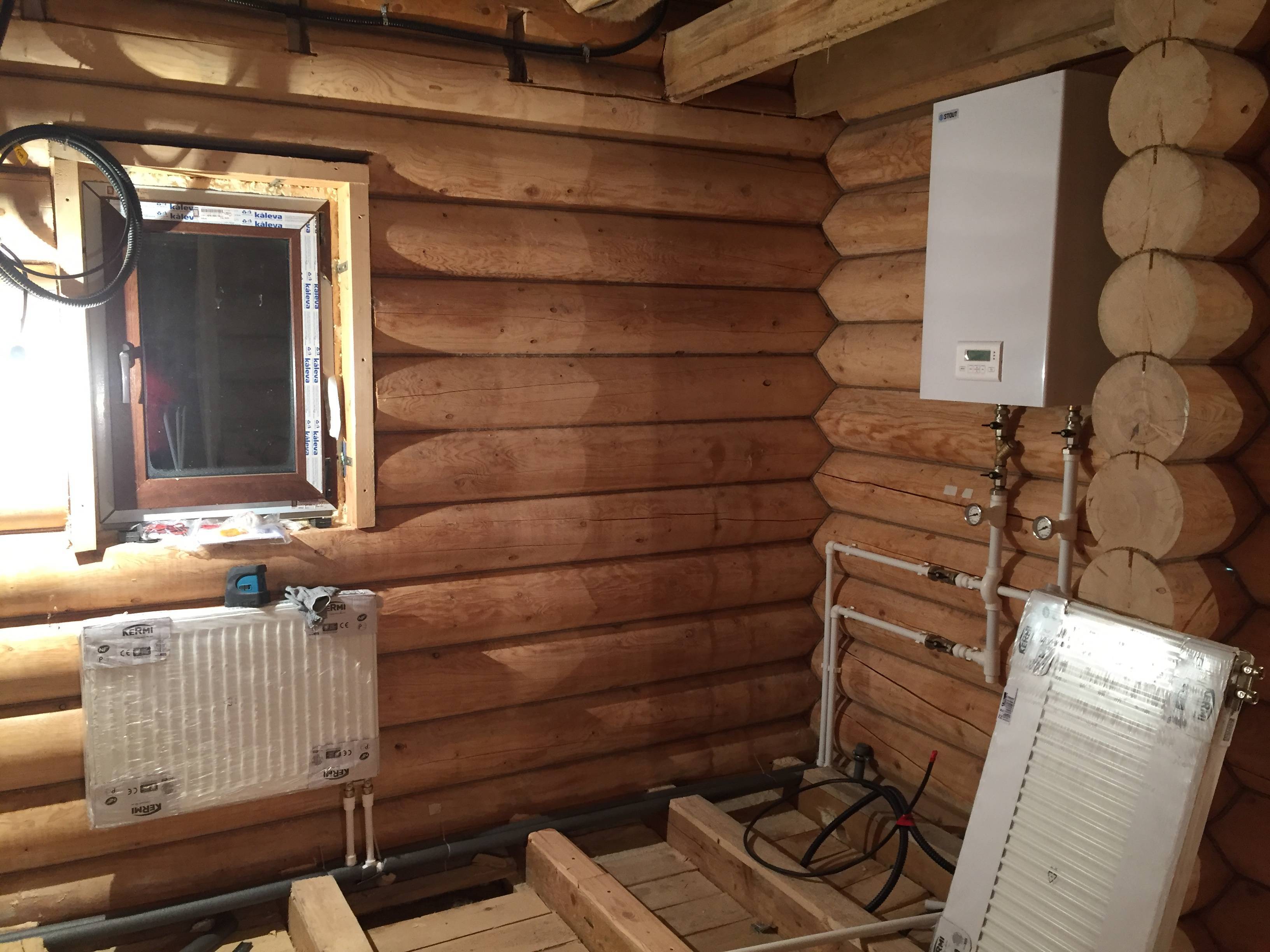 Отопление деревянного дома: варианты, их преимущества и недостатки