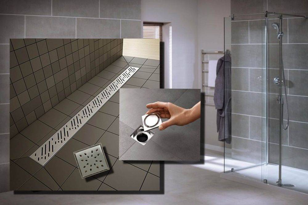 Как обустроить слив в полу ванной для душа: пошаговые инструкции