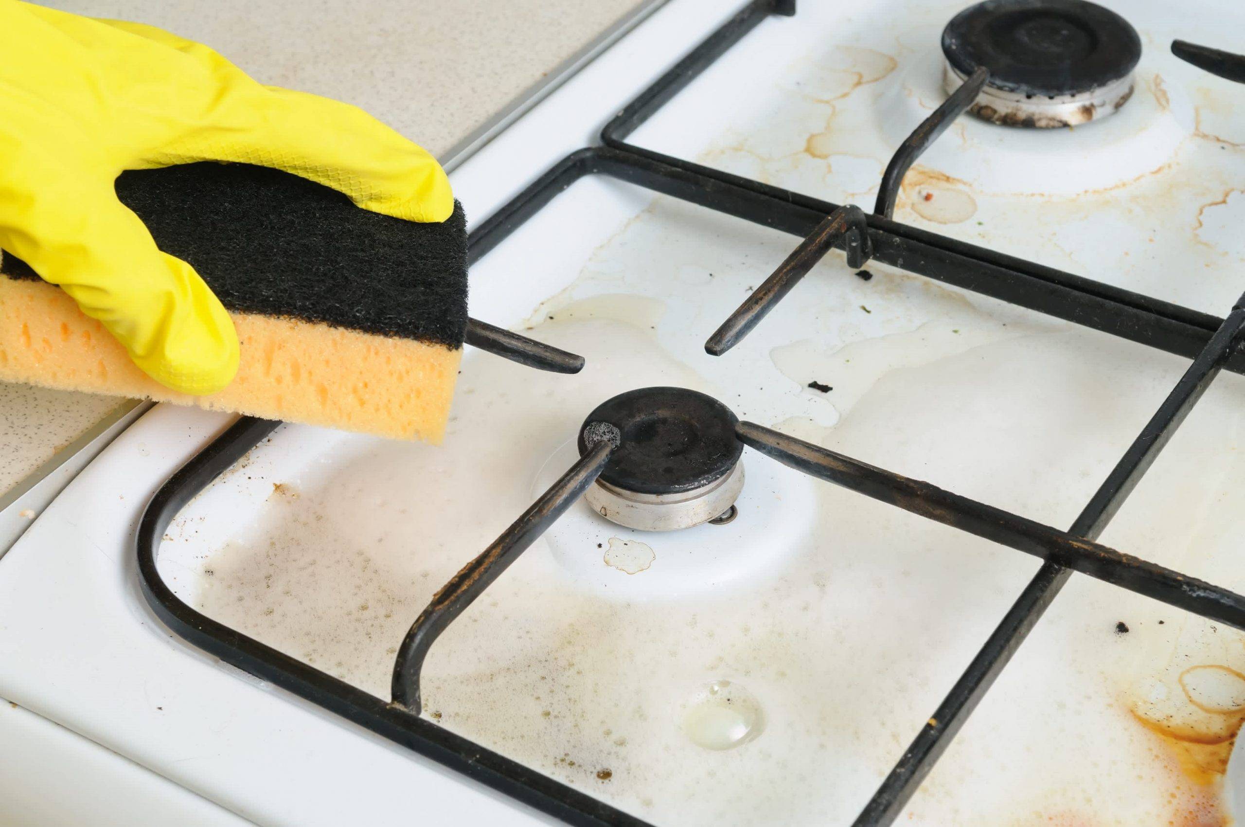 9 способов легко отмыть газовую плиту