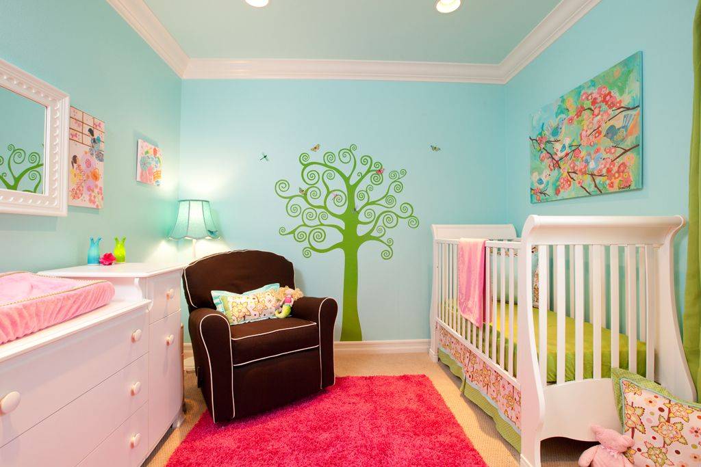 Стены в детской комнате - 85 фото лучших дизайнерских решений в современном стиле