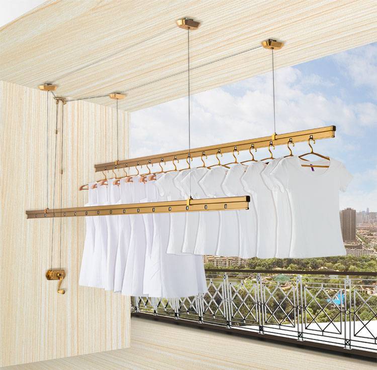 Сушилка для белья на балкон: топ 30 моделей - потолочные, настенные, наружные