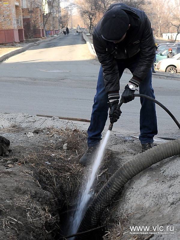 Прочистка ливневой канализации: основные способы и технология их применения