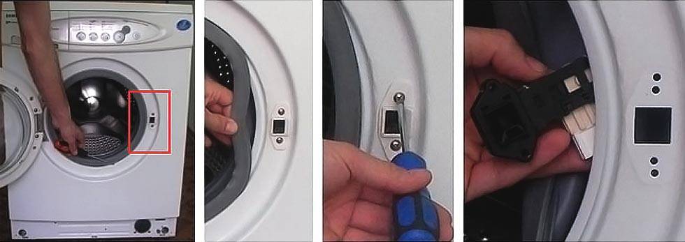 Что делать, если не открывается дверь стиральной машины?
