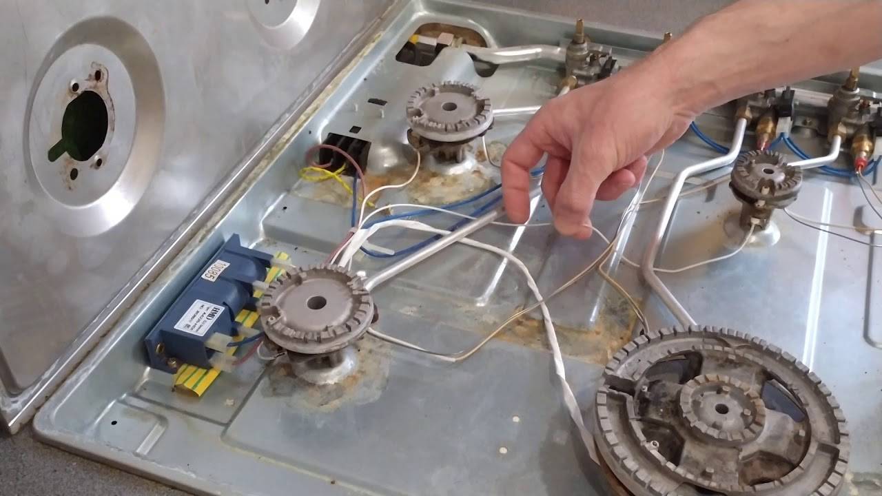 Не работает электроподжиг на газовой плите: ремонт своими руками