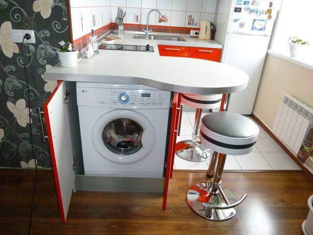 Размеры встраиваемой стиральной машины: ширина, высота, глубина