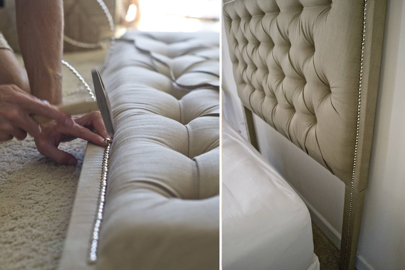 Нет смысла покупать новую мебель: как сделать перетяжку каркаса кровати своими руками