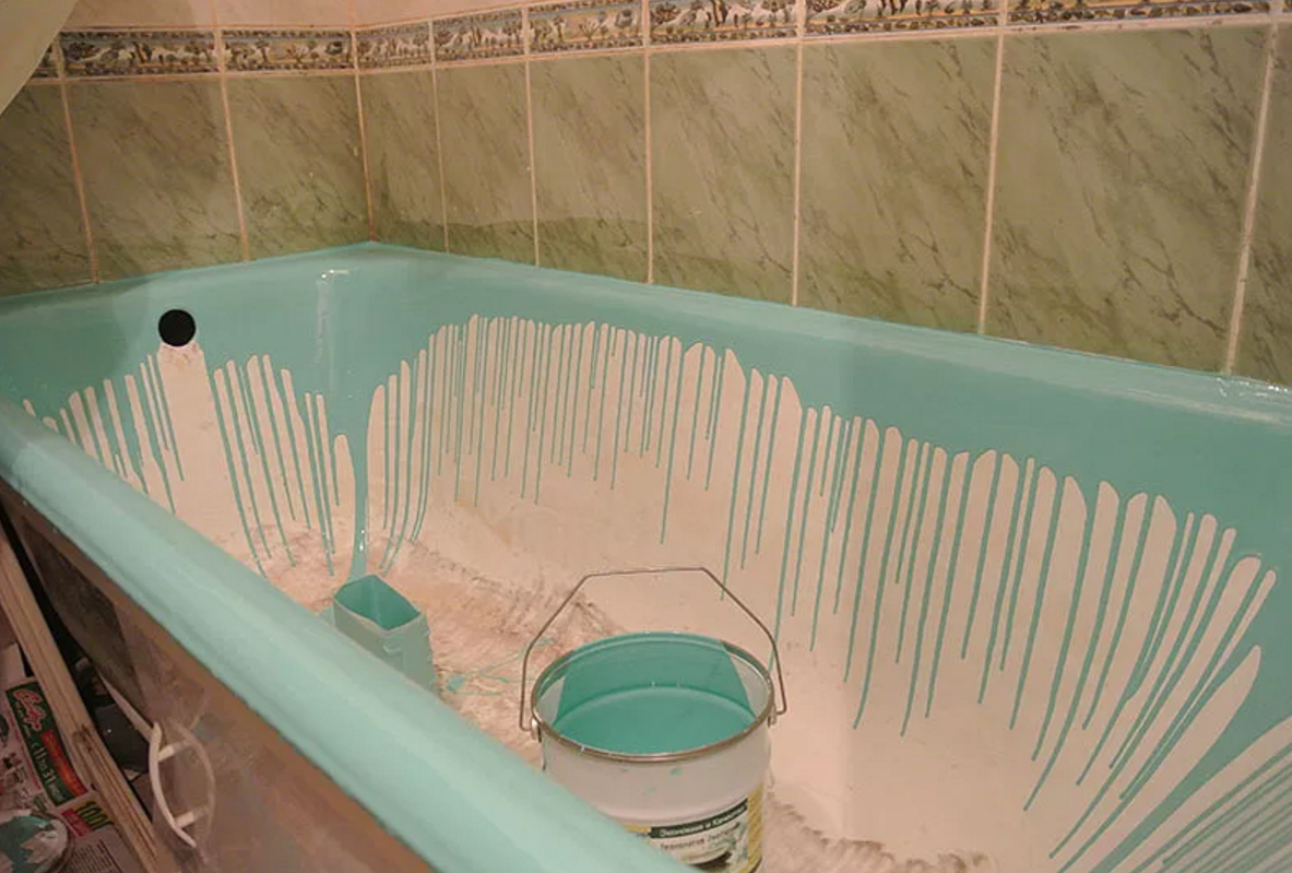 Как обновить ванну в домашних условиях
