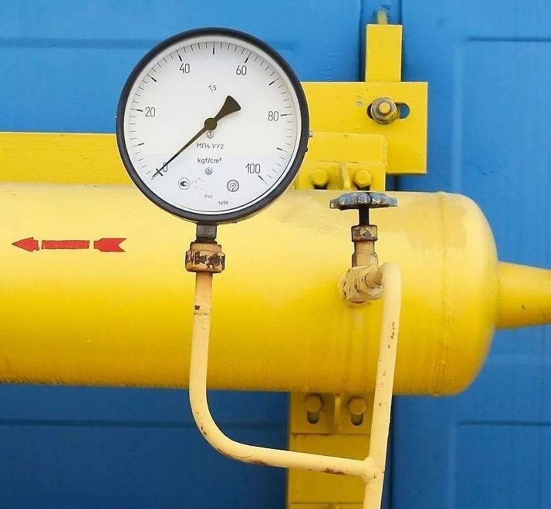 Опрессовка газопровода: контрольные работы по испытанию герметичности - точка j