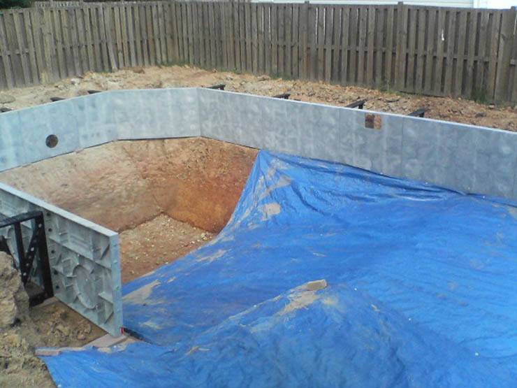 Строительство бассейна своими руками: пошаговая инструкция