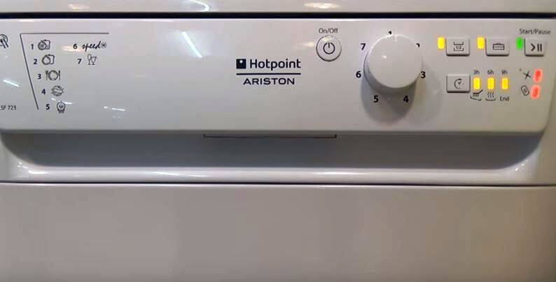 Посудомоечная машина аристон - коды ошибок