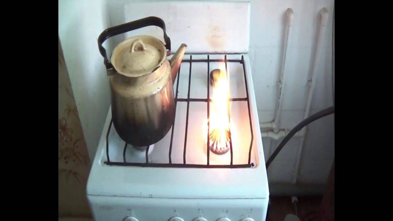 Почему коптит газовая плита с баллоном пропана: причины неисправности и пути их устранения | отделка в доме