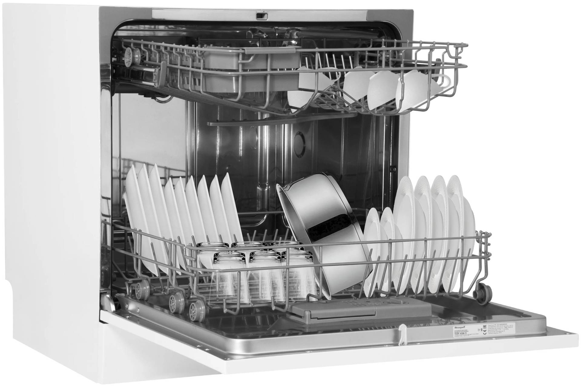 Обзор настольных посудомоечных машин