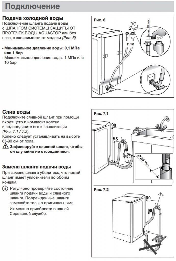 Как подключить сушильную машину для белья к канализации, вентиляции