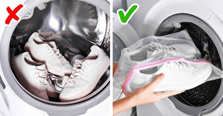 Как стирать кроссовки в стиральной машинке и вручную правильно, можно ли стирать белые кроссовки в машинке-автомат кожаные, замшевые при какой температуре и режиме