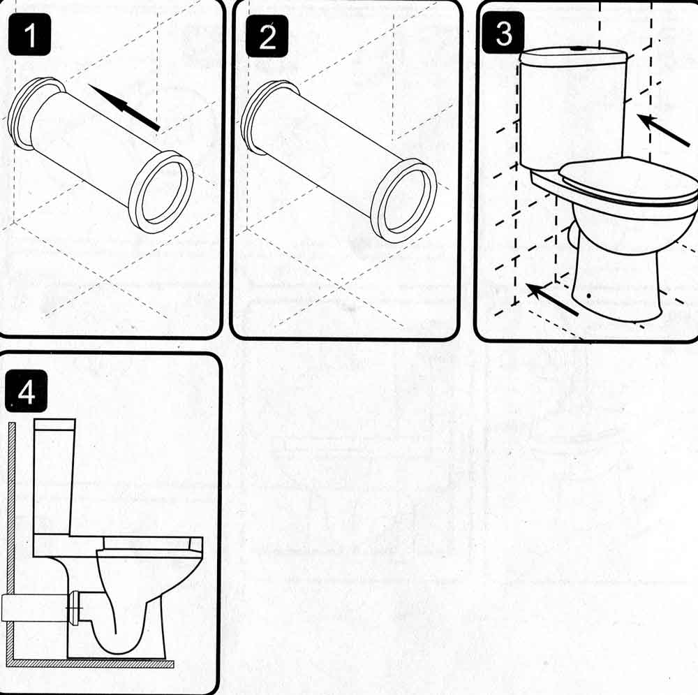 Как подключить унитаз к канализации: варианты и схемы