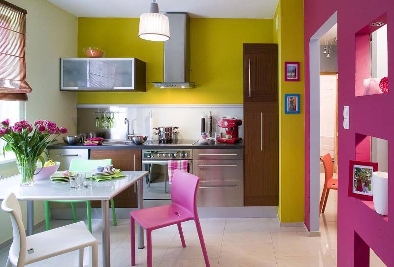 Покраска стен на кухне дизайн: фото, трафареты, идеи, в два цвета, примеры покраски. покраска стен на кухне. интересный дизайны с окрашенными стенами для кухни, гостинной: фото, трафареты, идеи покраски стен в два цвета, примеры покраски