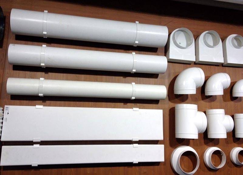 Вентиляционные пластиковые трубы для вытяжки: нюансы выбора и монтажа