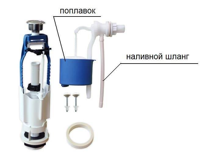 Запорная арматура для унитаза – выбор и правила замены арматуры бачка для слива воды в унитазе