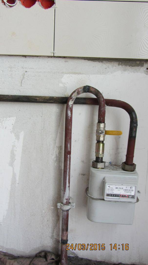Перенос газового счетчика в частном доме - bryanskinfo
