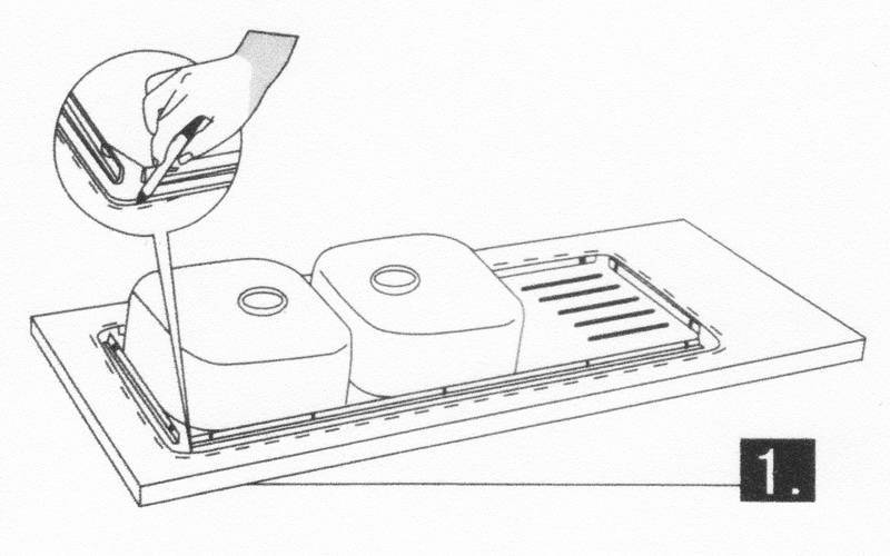 Как врезать мойку в столешницу: пошаговая инструкция для начинающих по монтажу разных моделей