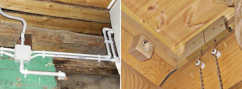 Проводка в деревянном доме: правильный монтаж электропроводки, наружная и внутренняя, открытая и закрытая разводка