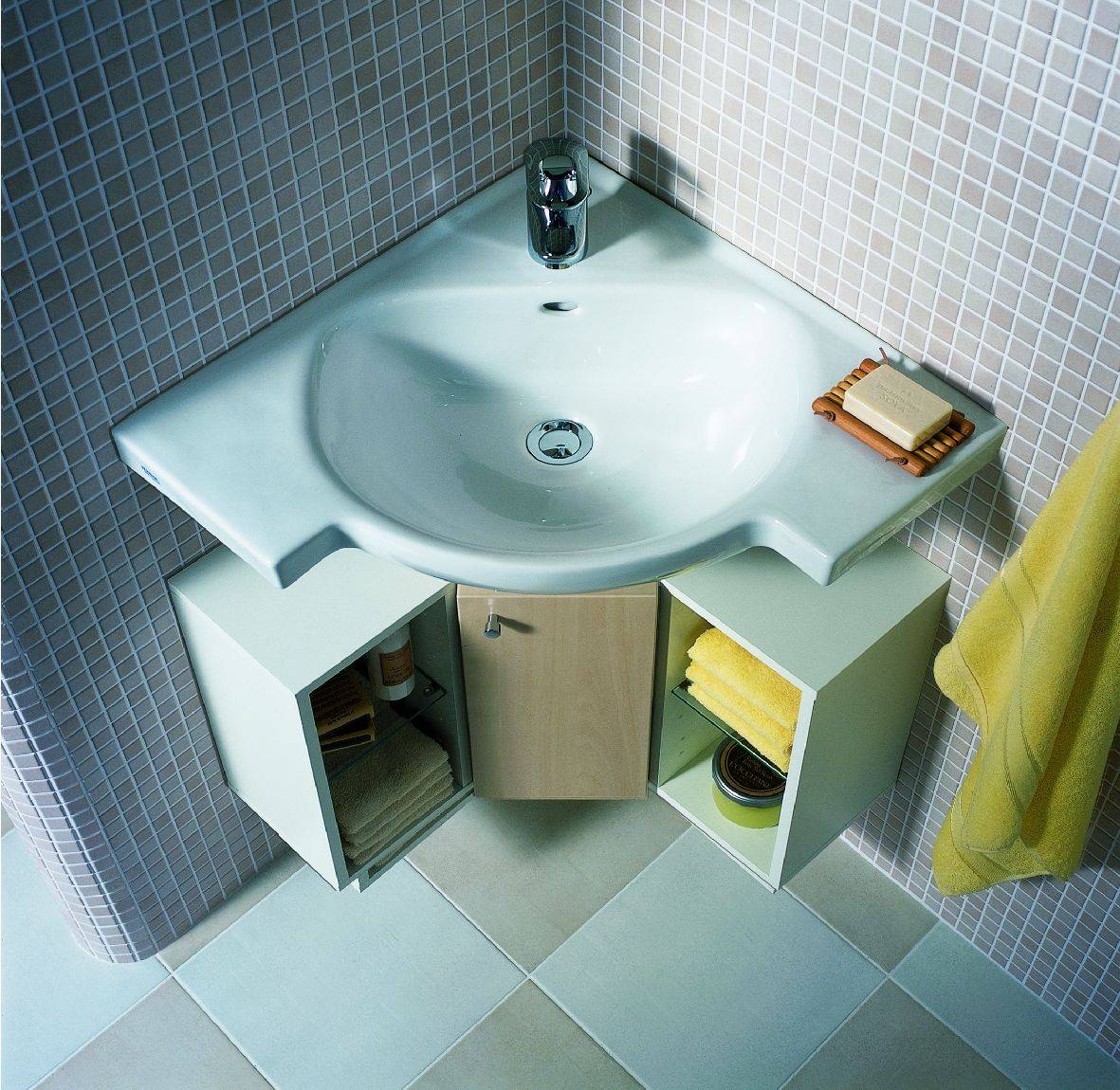 Угловые раковины в ванную комнату: общий обзор + инструкция по установке