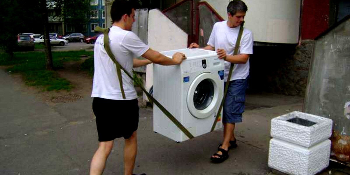 Правильная перевозка стиральной машины